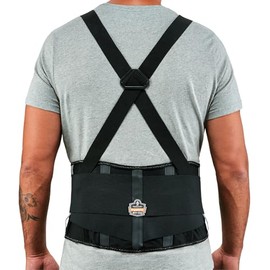 Ergodyne Proflex® Soporte de la espalda cinturón de alto rendimiento, Negro