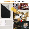 Unbranded 2PCS 16x25" RV Door Window Sun Shade Blackout Camper