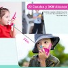 Walkie Talkies para Niños 2 Unidades, con Linterna y LCD