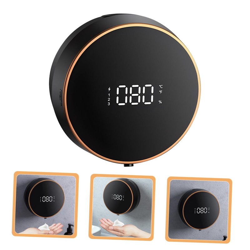 Ciieeo Electric Wall Mounted Automatic Soap Dispenser Adjustable Level Touchless