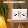 SELEAD Dog Paw Print Frame Kit with Ink Pads -