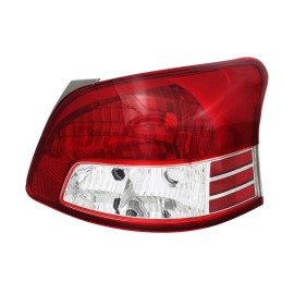 jpautowholesale For 2007-2011 Toyota Yaris Sedan Tail Light Passenger Side