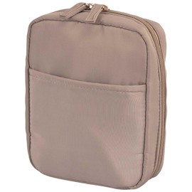 Kawayoshi 59078800 Makeup Pouch, Makeup Magic Makeup Pouch, Neat Organization, Beige, Brand, Cute, Men's, Large Capacity, Stylish, Travel Pouch, Storage, Gift, Mini, Compact, Partition, Women's Brush