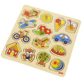 Goki Plug Rocking Horse Ball Puzzle (14 Piece)