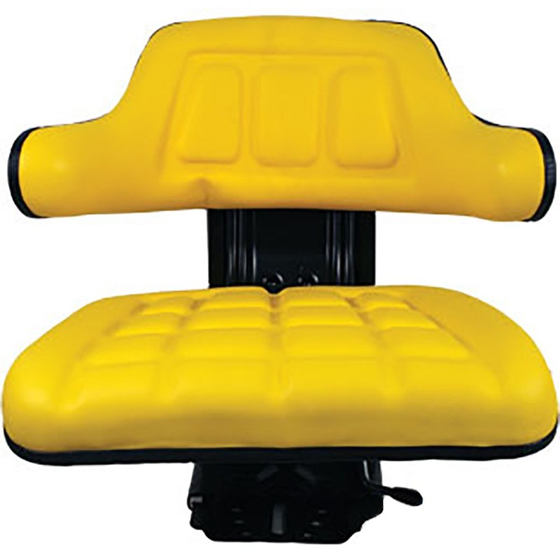 TS1040ATSP Yellow Wrap Around Seat with Arms Fits John Deere