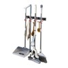 QBOSO Wall Mounted Mop and Broom Holder Stainless Steel S