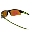 Optic Edge Ricochet Wraparound Sports & Motorcycle Sunglasses for Men
