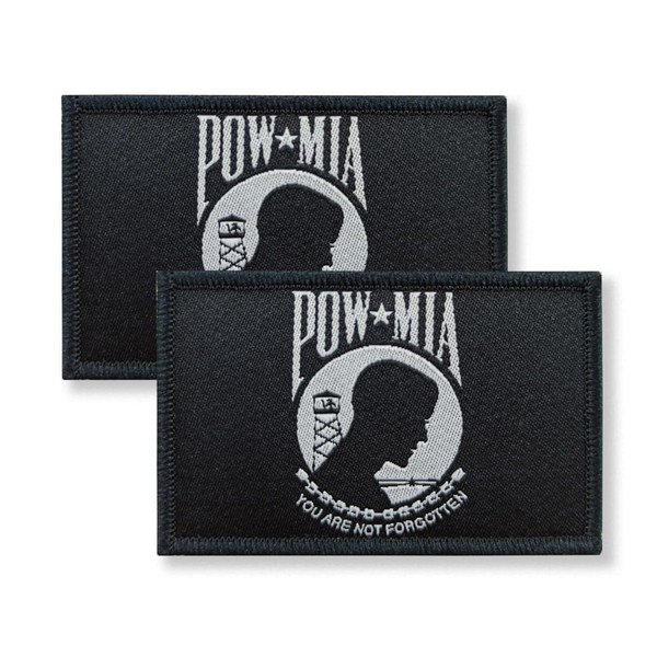 Overdecor Pow Mia Flag Patch You are Not Forgotten Tactical