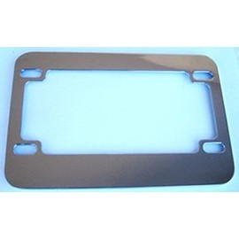 Motorcycle Chrome License Frame Kit. Free Screw Caps Included