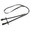 Covalliero Kerbl 3222116 Antislip Rubber Reins Full 20 mm Black/Brown