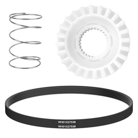 WH01x27538 Washer Drive Belts & WH05x24185 Washing Machine Clutch & WH01x24434 Washer Spring Fits For Ge Hotpoint Clothes Washer Washing Machine Parts Replaces 4588013 Ap5993402 PS/EAP11729473
