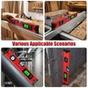 15.7" Digital Level with Backlit LCD Display, High-Precision ±0.1° Magnetic
