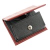 Ducks DP25560 Men's Coin Purse, Checkered Embossing, Genuine Leather, [01]