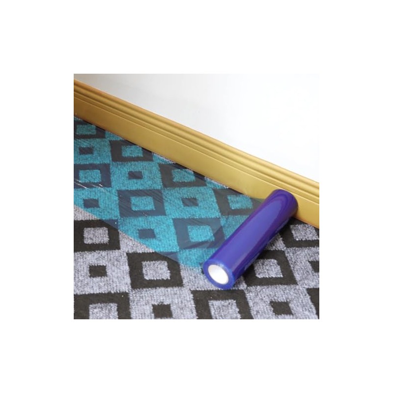 ROLLINGDOG Carpet Protection Film - 10.63 inch x100 ft Plastic