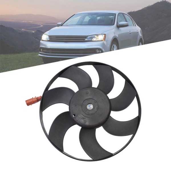 muparkt A/C Condenser Cooling Fan Right For Volkswagen 2006-16 Jetta