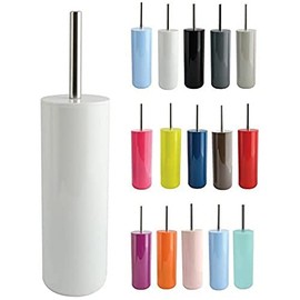 MSV “Inagua” Toilet Brush with Hygienic Container - Black