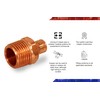 Supply Giant DDNA1412 Male Adapter Fitting with C X M