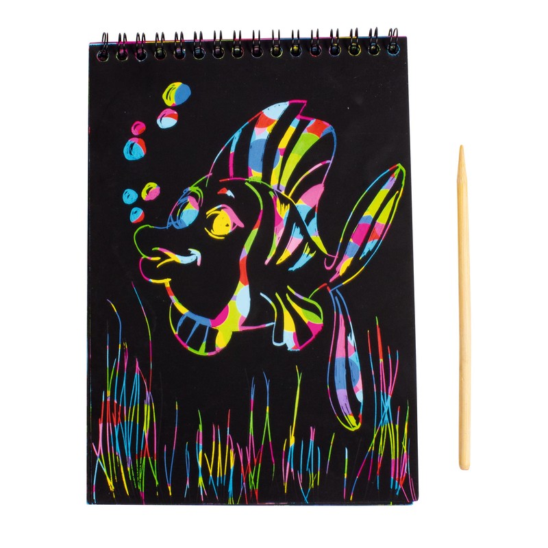 Beleduc Rainbow Arts 53080 Scratch Pad