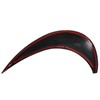 1 Pair Left Right Gloss Black Headlight Eyebrow Cover Trim