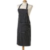 Butchers Stripe Navy Standard Apron, 68 x 87 cm