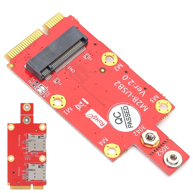 M.2 to Mini PCIE Adapter Converter Module with SIM Card