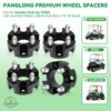 Panglong Universal Golf Cart Wheel Spacers Kit with Lug Nuts-2inch,