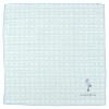 Hamamonyo Reversible Gauze Handkerchief WA and Shovel, blue