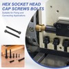 PATIKIL 10 Pcs M5 x 45 mm Hex Socket Head