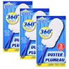 3 Packs Scrub Buddies 360 Degree Static Dusters 3 Handles