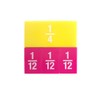EAI Education Fraction Tiles with Tray: Set of 51