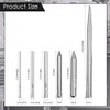 6 Pieces Metal Model Kits Tool Sets, Edges Tabs Cylinder