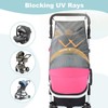 Universal Pram Sun Shade Cover for Pushchair, UPF50+ Baby Stroller