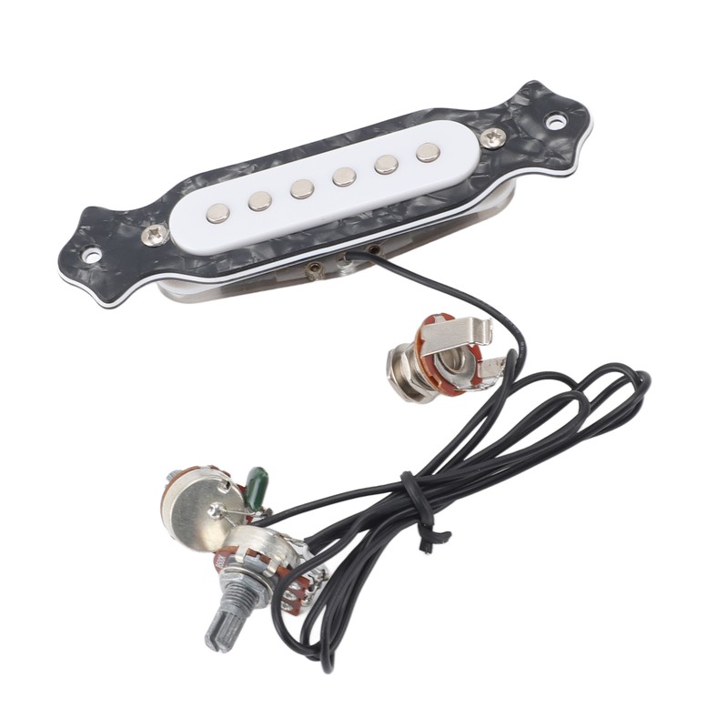 6 String Single Coil Pickup Prewired Electric Guitar Pickup Replacement