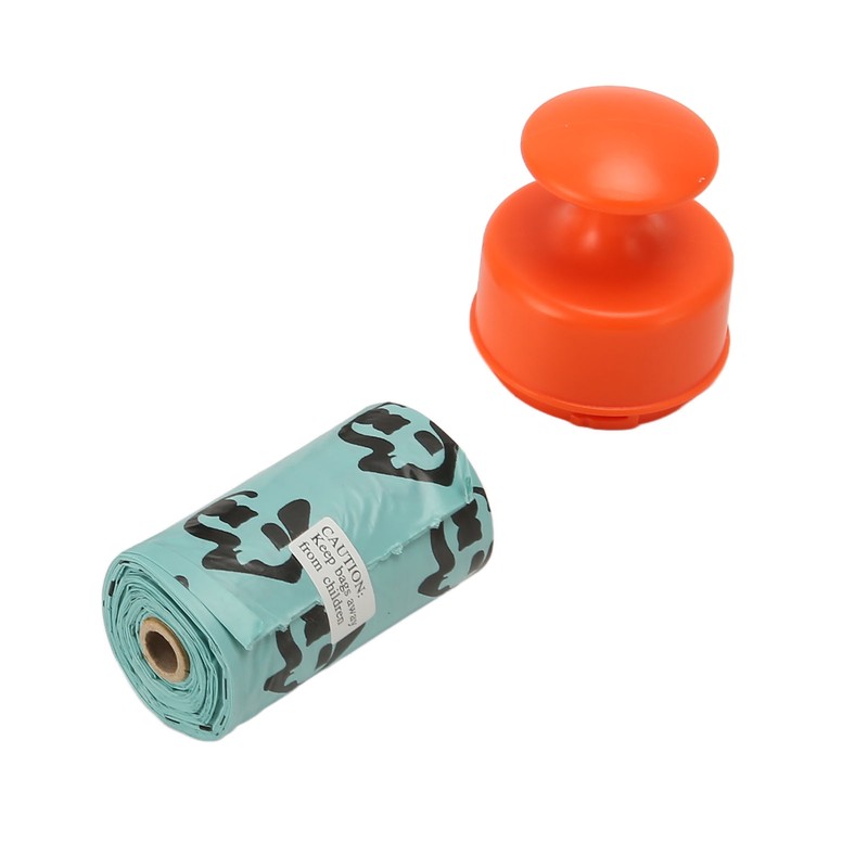 Dog Pooper Scooper Portable Built in Poop Bag Dispenser Efficient