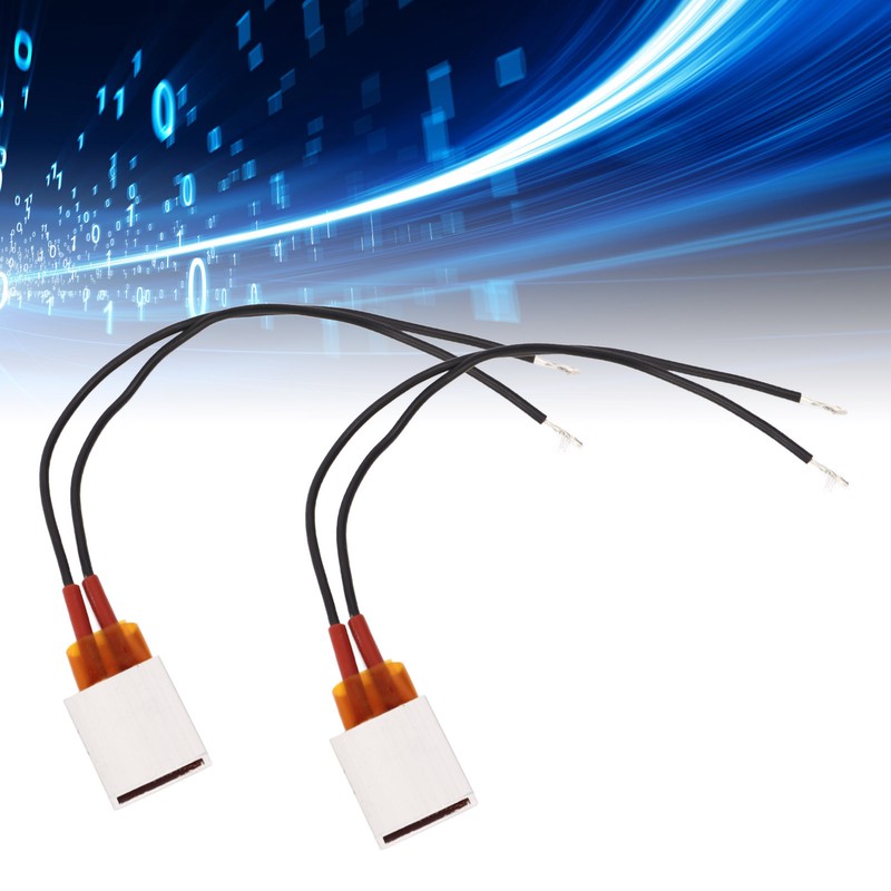 5Pcs PTC Heater Plate Ceramic Thermostatic Aluminum PTC Heating Element