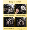 BTACGWP Set of 9 Headlight Spring Clip Set H1 H3