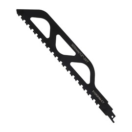 Reciprocating Saw Blade Stone, Carbide Steel Saw Blades, Wood Stone Saw Blade for Reciprocating Saws, Stone Saw for Aerated Concrete, Concrete, Einhell, Bosch (305 mm)