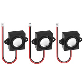 ATNSINC 3PCS 8 Ohm 5 Watt Double Cavity Mini Speaker Full-Range Cavity Advertising Machine Small Speaker (3W 8ohm with JST-PH2.0mm)