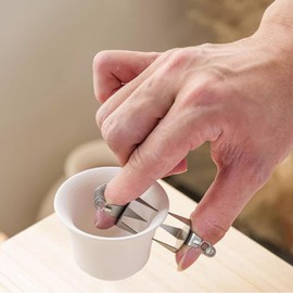 Wshxjzyay 4 Pack Pottery Clay Glaze Clamps Fingertip Dipping Glaze Clips, Glazing Tongs for Pottery, Dipping Tong Pottery Tool, Pottery Dipping Tongs, Ceramic Glazing Tongs, Sculpture Dipping Tong