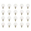 Globe Electric 80261 5W Vintage Edison Mini Dimmable Incandescent Light