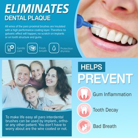 Paro Swiss 3Star-Grip Interdental Brushes – Medium, Triangular, Green, 4.5mm, 4x3 Pack – Deep Between Teeth Cleaning