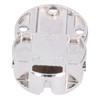 Gigicial 90 Degree Clamshell Hinge, Hidden Bracket, Chain zinc Alloy
