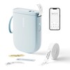 NIIMBOT D11 Upgraded Version Label Maker Machine with Tape,300DPI Bluetooth