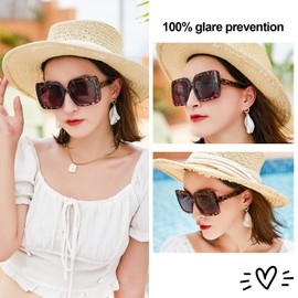 OCCI CHIARI Bifocal Sunglasses Women's Reading GLasses Oversized Sunglass Readers 2.5 UV Protection Outdoor 1.0 1.5 2.0 2.5 3.0 3.5 Big Large Frame