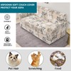 KRFOONN 4 Piece Stretch Sofa Couch Covers for 3 Cushion