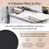 CanaNova 2Tiers Small Large Stone Drying Mat for Kitchen Counter