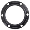 TRQ Front Fog Light Hole Cover Black Drivers Side Compatible