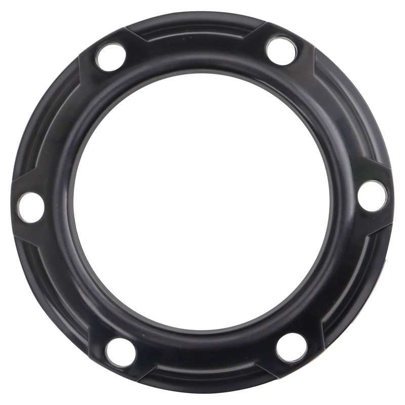 TRQ Front Fog Light Hole Cover Black Drivers Side Compatible