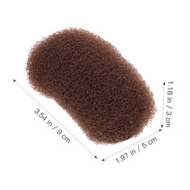 IMIKEYA Volume Bump Inserts Hair Hair Updo Filler Set Bump up Clips Hair Padding Tool Hair Stuffers for Top Grier for Hair Toer Universal Fit