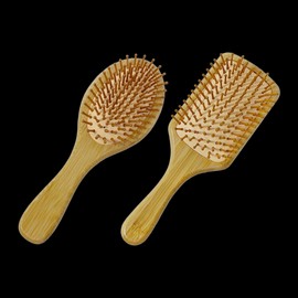 2 types of paddle cushion hair brush scalp massage / 패들 쿠션 헤어브러쉬 2종 두피 마사지